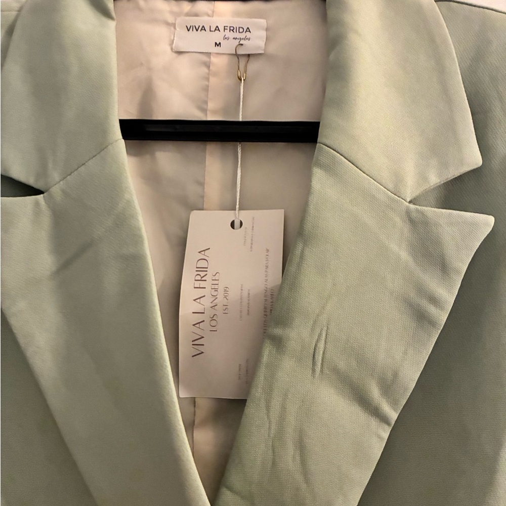 Light Green Blazer for Women